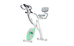 Велотренажер X-Bike DFC DavCreator, бело-зеленый