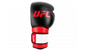 Перчатки MMA для работы на снарядах (Чёрные 14 Oz) UFC