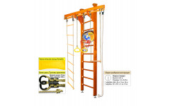 Шведская стенка Kampfer Wooden Ladder Ceiling Basketball Shield (№3 Классический Стандарт)