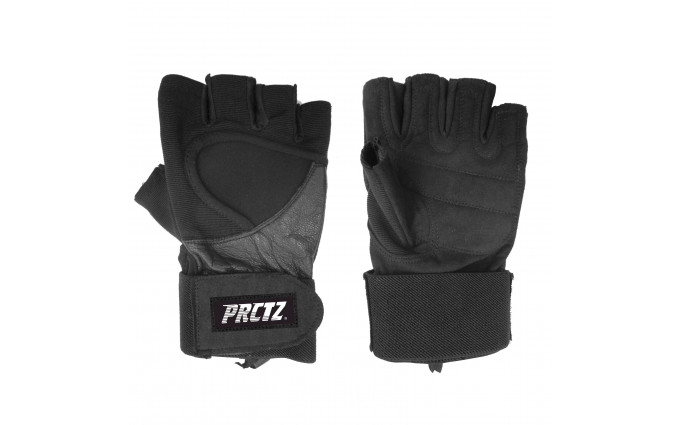 Перчатки для фитнеса c фиксатором запястья PRCTZ WRIST-WRAP GLOVES 