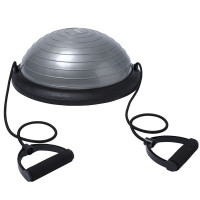 Полусфера балансировочная UNIX Fit Bosu с эспандерами, 46 см